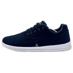 Cuater by Travis Mathews The Daily Wool Shoes Mens 13 Navy Blue Sneakers 4MQ179